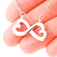 ShineOn Fulfillment Jewelry 14k White Gold Finish To My Sister - Infinity - I am so Blessed to have you in My Life