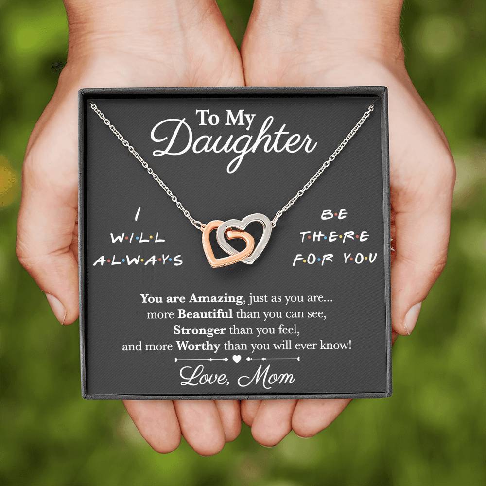 ShineOn Fulfillment Jewelry To My Daughter - I Will Always Be There For You - Necklace