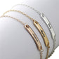Glow Up Chain & Link Bracelets Custom Engraved Name Bracelet