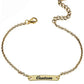 Glow Up Chain & Link Bracelets Custom Engraved Name Bracelet