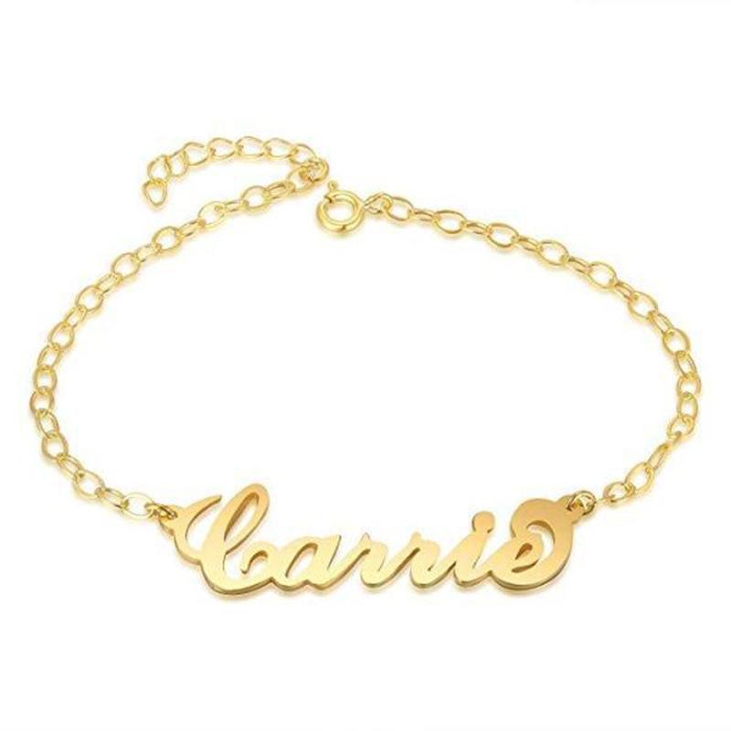Glow Up Chain & Link Bracelets Custom Name Bracelet