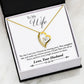 ShineOn Fulfillment Jewelry 14k White Gold Finish To My Wife - Forever Love - You Complete Me
