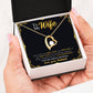 ShineOn Fulfillment Jewelry 14k White Gold Finish To My Wife - Last Everything - Frame