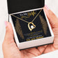 ShineOn Fulfillment Jewelry 14k White Gold Finish To My Wife - Last Everything - Shine