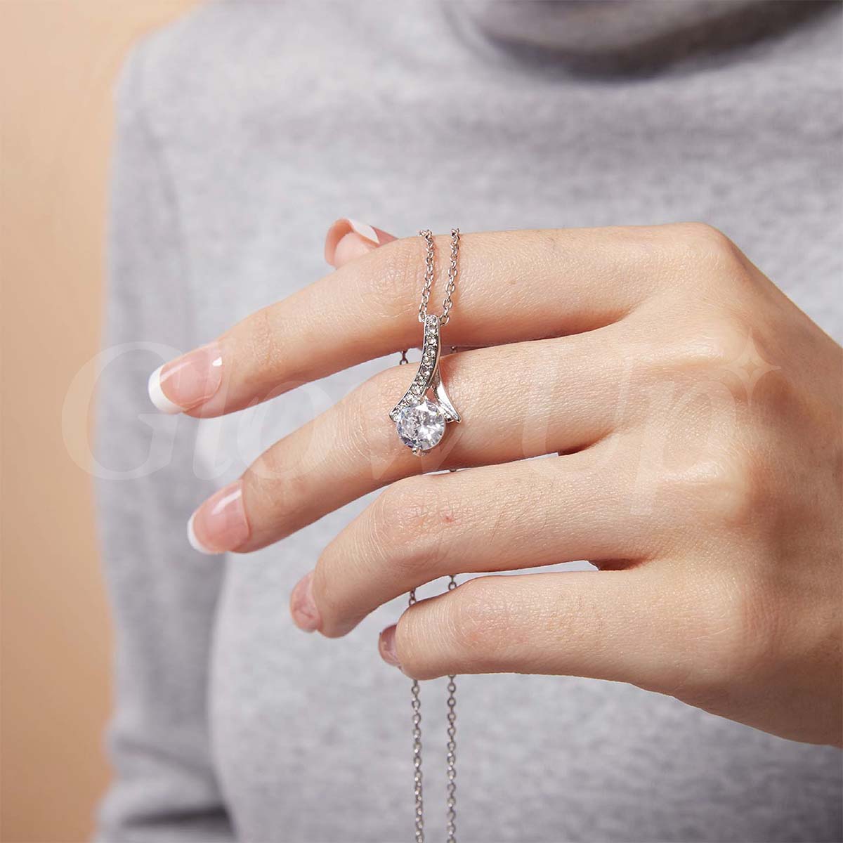 ShineOn Fulfillment Jewelry Para mi Hija - This is the way - Ribbon Necklace