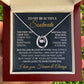 ShineOn Fulfillment Jewelry Standard Box To My Soulmate - I Am So Lucky To Have Found You - Lucky In Love Necklace