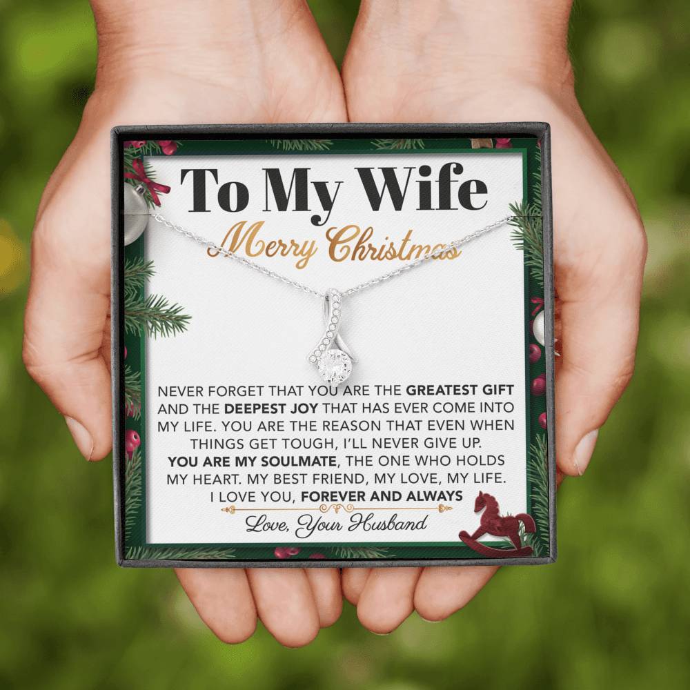 To My Future Wife, Eternal Hope Necklace, Appreciation Gift, Christmas –  Family Gear Collections