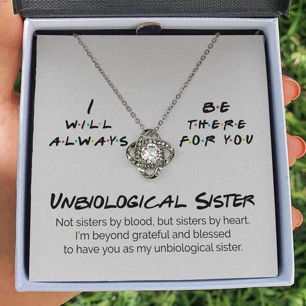 Buy Unbiological Sister Necklace - Not Sisters By Birth But Sisters By  Heart - BFF Soul Sister Jewelry Gifts for Women Online at desertcartINDIA
