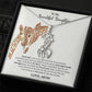 ShineOn Fulfillment Jewelry To My Daughter - Giraffes Necklace - Promise To Love You