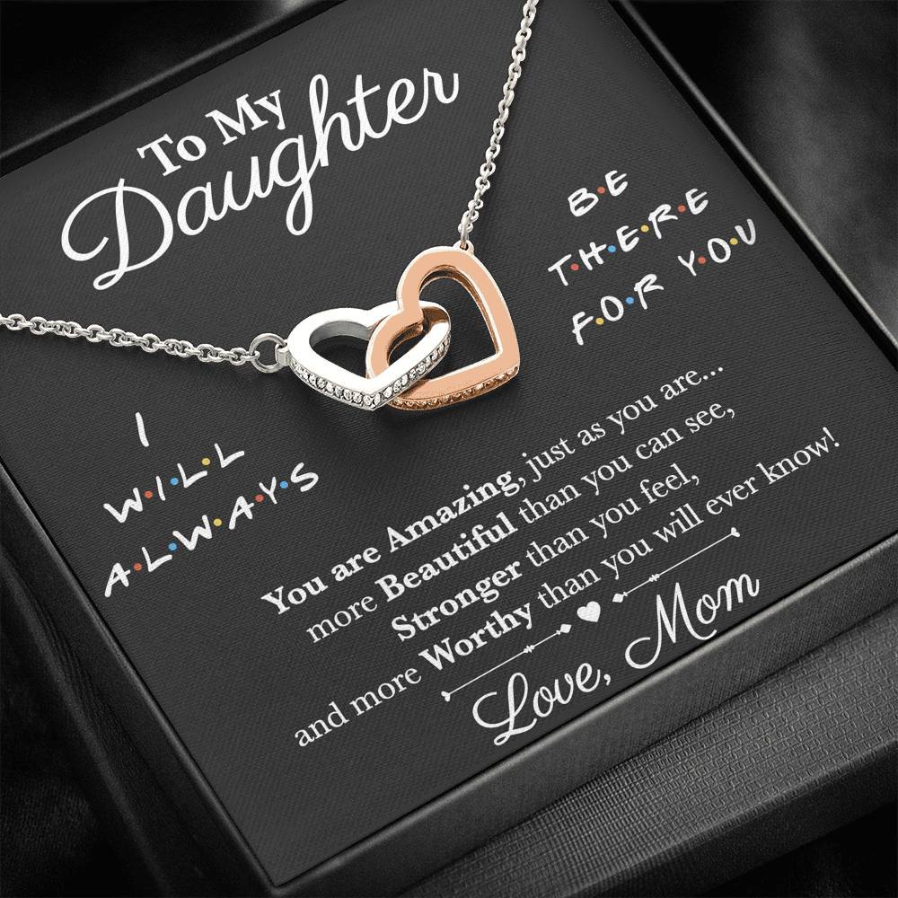 ShineOn Fulfillment Jewelry To My Daughter - I Will Always Be There For You - Necklace