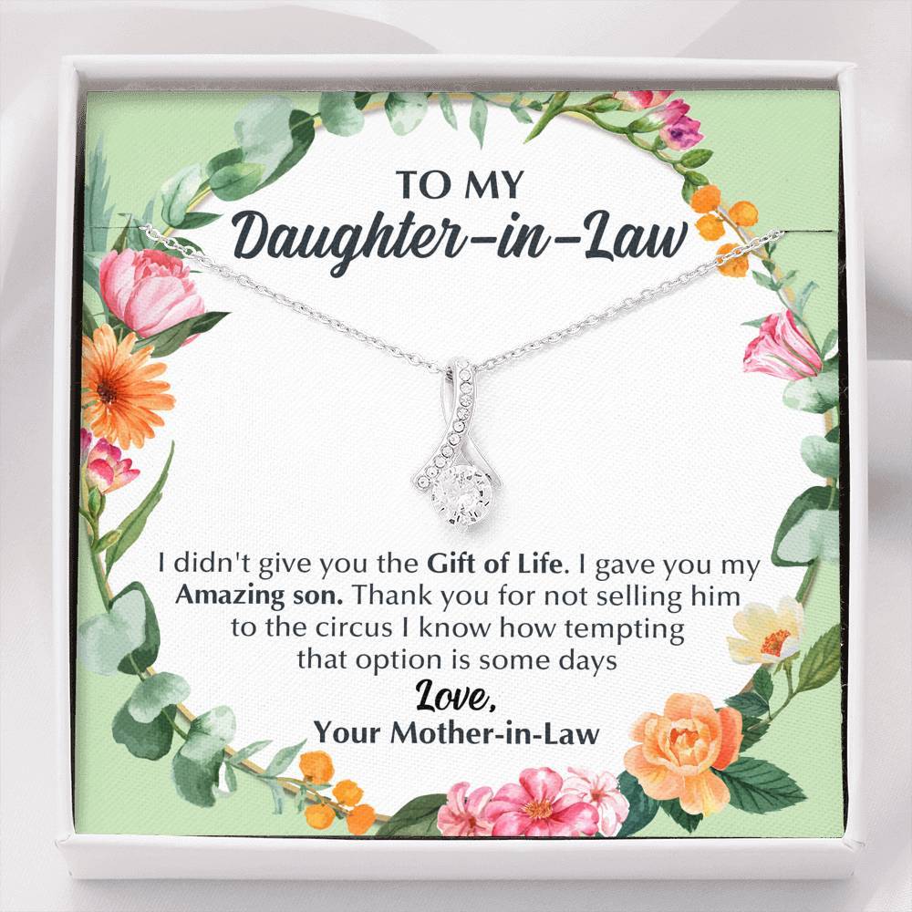 ShineOn Fulfillment Jewelry To My Daughter-In-Law - My Amazing Son