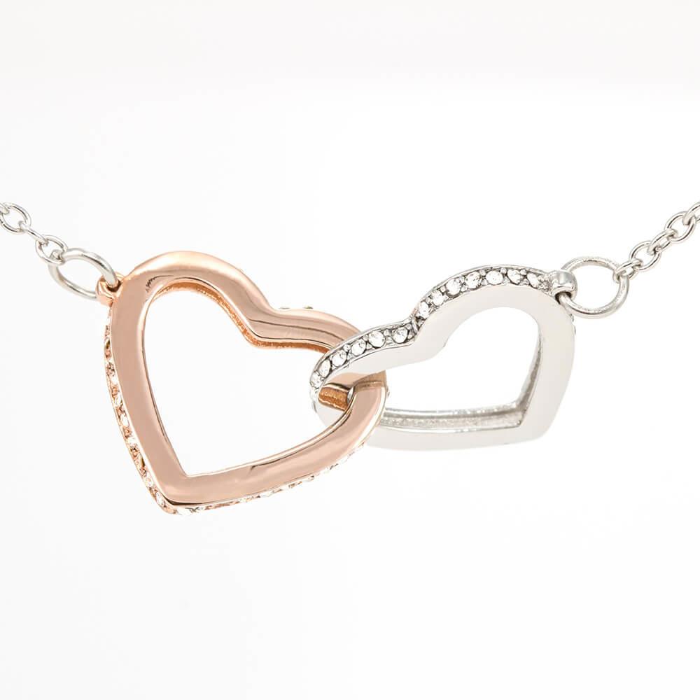 ShineOn Fulfillment Jewelry To My Daughter - Interlocked Hearts - Always My Baby Girl - Mom