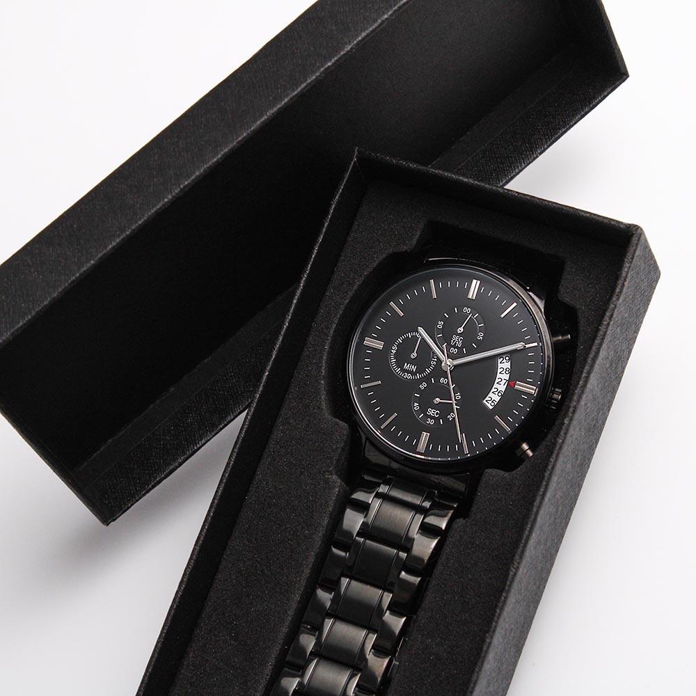 ShineOn Fulfillment Jewelry To my Man - A Thousand Times Blessed - Chronograph Watch