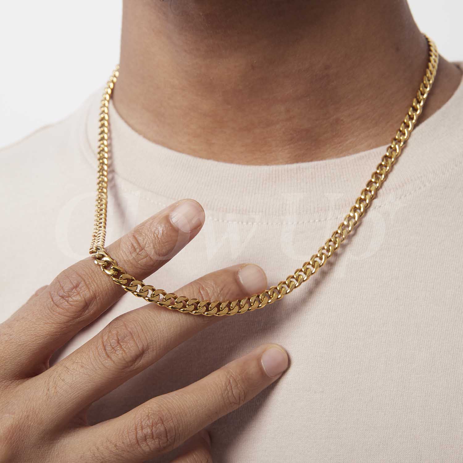 ShineOn Fulfillment Jewelry To my Sexy Man - You take care of me - Cuban Link Chain