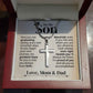 ShineOn Fulfillment Jewelry To my Son for Graduation - Always have faith - Cross Necklace