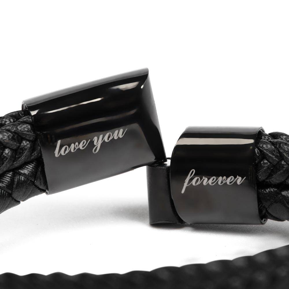ShineOn Fulfillment Jewelry To My Son - Stand Tall - Love You Forever Vegan Bracelet