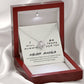 ShineOn Fulfillment Message Cards Standard Box Mejor Amiga - I Will Always Be There For You - Collar Lazo de Amor