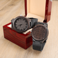 ShineOn Fulfillment Watches Standard Box To my Man - The day I met you - Wooden Watch