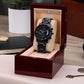 ShineOn Fulfillment Watches Two-Toned Box To My Bonus Dad - You Are The Dad That Stepped Up - Premium Watch